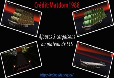 3 New cargo Flat Bed 1.19.xx and 1.20.xx