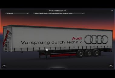 Audi Trailer works on all  version
