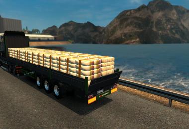 Cement trailer [Green] 1.20