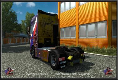 DAF XF Euro 6 TZ Express Skin