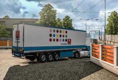 Diamond Ice Cream Trailer Skin