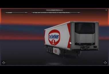 Dr Oetker refrigerated trailer v1.0