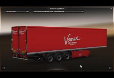 Dutch supermarket trailer pack