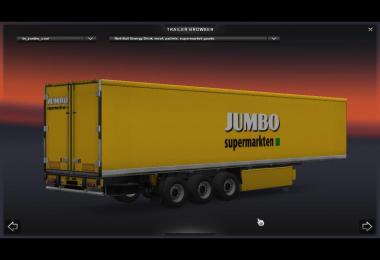 Dutch supermarket trailer pack