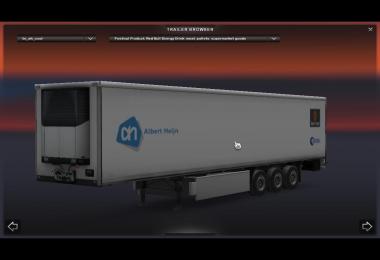 Dutch supermarket trailer pack
