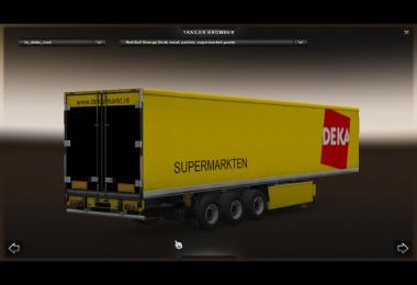 Dutch supermarket trailer pack