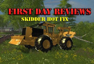 FDR Forestry Pack - Skidder HOT FIX 