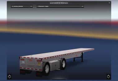 Fontaine Phantom Flatbed Trailer