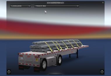 Fontaine Phantom Flatbed Trailer