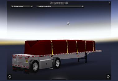 Fontaine Phantom Flatbed Trailer