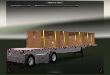 Fontaine Phantom Flatbed Trailer