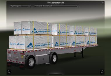 Fontaine Phantom Flatbed Trailer