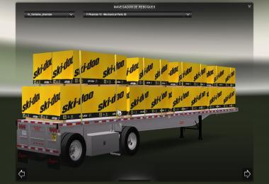 Fontaine Phantom Flatbed Trailer