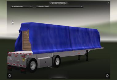 Fontaine Phantom Flatbed Trailer