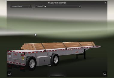 Fontaine Phantom Flatbed Trailer