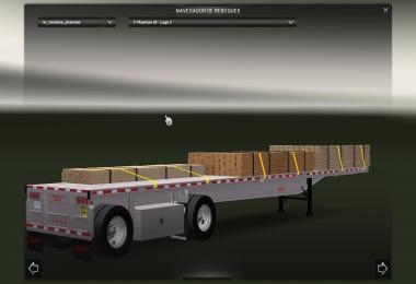 Fontaine Phantom Flatbed Trailer