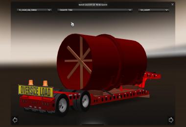 Fontaine Phantom Flatbed Trailer