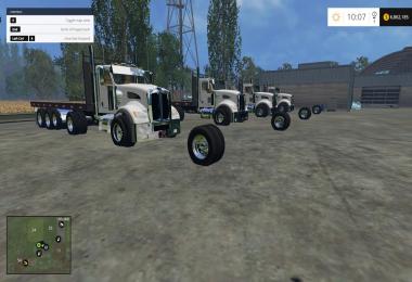 Kenworth Flatbed Bale Truck v1