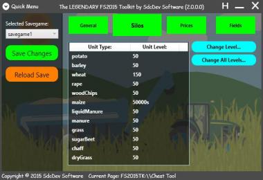 FS2015 Toolkit 2.0.0.0