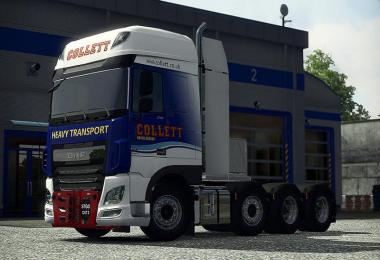 Heavy Haulage chassis addon for DAF E6  1.4