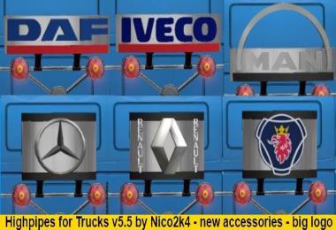 Highpipes for Trucks v5.5 by Nico2k4
