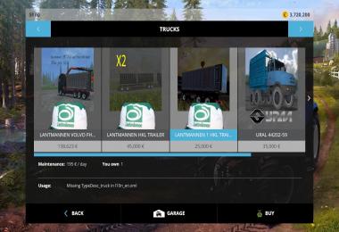 Lantmannen Volvo HKL X2 with Crane v1