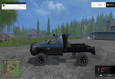 Lifted Cummins Flatbed Fixed