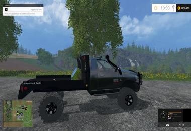 Lifted Cummins Flatbed Fixed