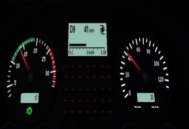 MAN TGX Dashboard 1.20.x