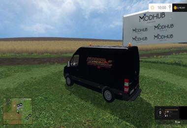 Mercedes sprinter service skin team c&c v1