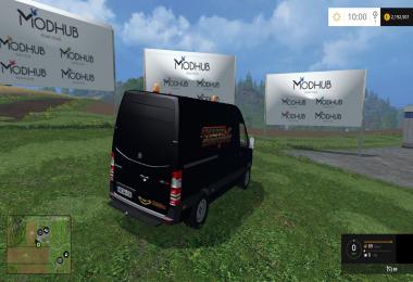 Mercedes sprinter service skin team c&c v1