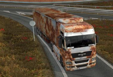 Old Rust pack for MAN TGX