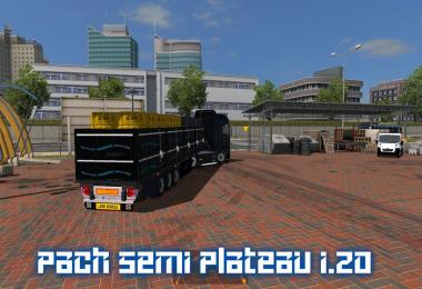 Pack Semi Plateau+Cargo 1.20