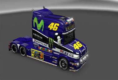 Rossi yamaha 2015 for RJL T-cab