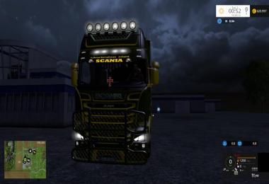 Scania cattle trailer v1.2 mit Jungtieren