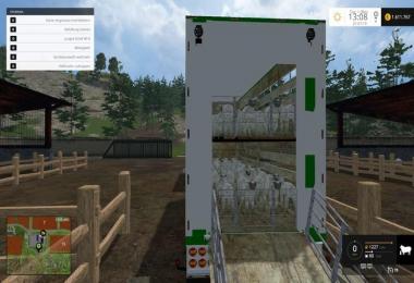 Scania cattle trailer v1.2 mit Jungtieren
