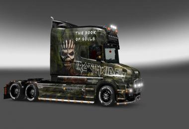 Scania T Iron Maiden Book of Souls Skin