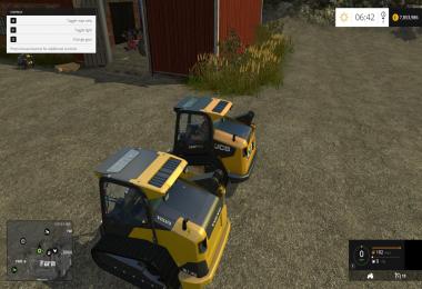 Skidsteer Pack JCB + Volvo