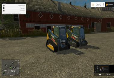 Skidsteer Pack JCB + Volvo