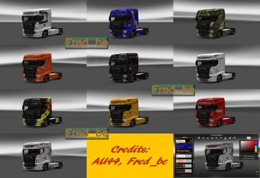 Skin Pack Scania R700 V1.20