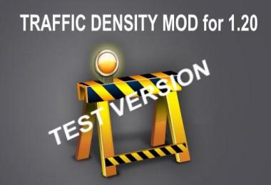Test Traffic density mod 1.20.x