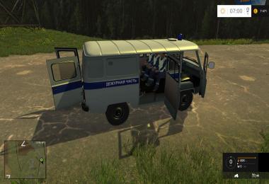UAZ 3909 Police v1.0