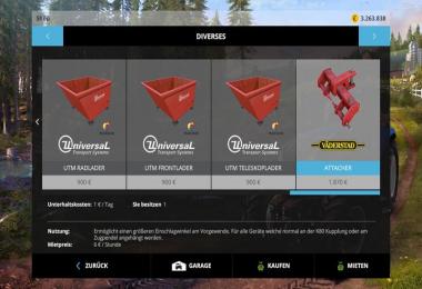 Vaderstad Attacher v1.0