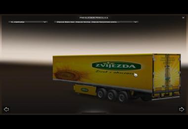Zvijezda trailer refrigerated trailer v1.0