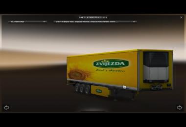 Zvijezda trailer refrigerated trailer v1.0