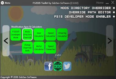 FS2015 Toolkit & Cheat Tool V2.1.0.1
