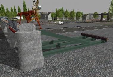Animated wooden crane with conveyor belt v1.0