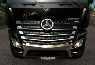 Chrome kit Brutale for Mercedes Actros MP4 v2