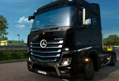 Chrome kit Brutale for Mercedes Actros MP4 v2
