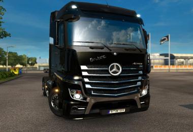 Chrome kit Brutale for Mercedes Actros MP4 v2